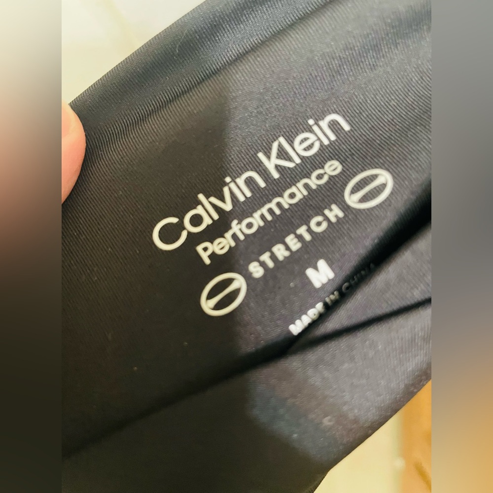 Calvin Klein Exercise Performance Stretch Black S… - image 8